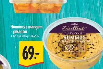 Albert Hummus s mangem - pikantní nabídka