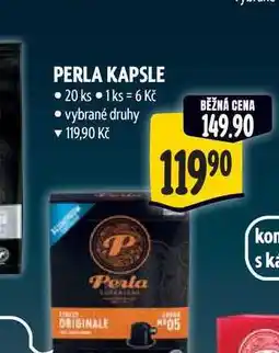 Albert PERLA KAPSLE 20 ks nabídka