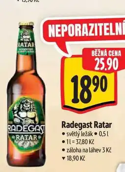 Albert Radegast Ratar nabídka