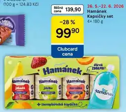 Tesco Hamánek Kapsičky set, 4× nabídka