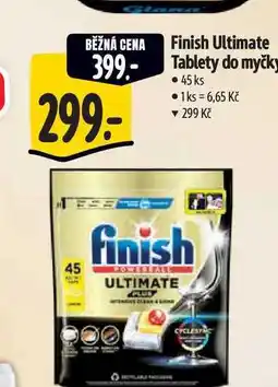 Albert Finish Ultimate Tablety do myčky 45 ks nabídka