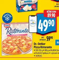 Albert Dr. Oetker Pizza Ristorante nabídka