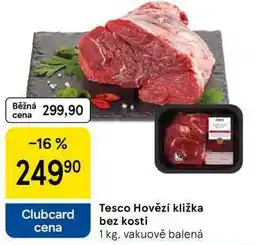 Tesco Tesco Hovězí kližka bez kosti nabídka