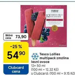 Tesco Tesco Lollies multipack zmzlina lesní ovoce nabídka