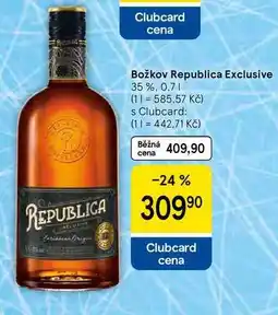 Tesco Božkov Republica Exclusive 35 % nabídka