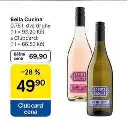 Tesco Bella Cucina, 0.75 l, dva druhy nabídka