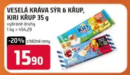 Terno VESELÁ KRÁVA SÝR & KŘUP, KIRI KŘUP 35 g nabídka