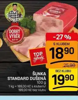 Flop ŠUNKA STANDARD DUŠENÁ nabídka