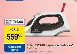 Tesco Solac PV2400 Napařovací žehlička, 2 400 W nabídka