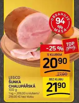 Flop ŠUNKA CHALUPÁŘSKÁ nabídka