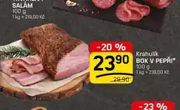Flop BOK V PEPŘI nabídka