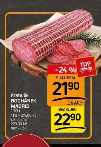 Flop BOCHÁNEK MADRID nabídka