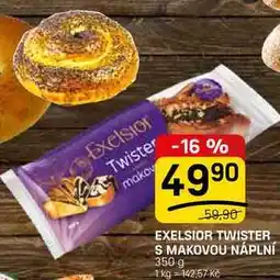 Flop EXELSIOR TWISTER S MAKOVOU NÁPLNÍ nabídka