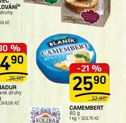 Flop CAMEMBERT nabídka