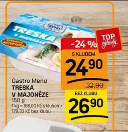 Flop TRESKA V MAJONÉZE nabídka