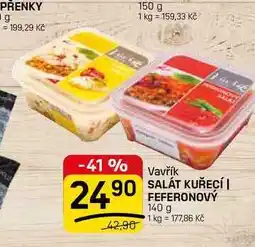 Flop SALÁT KUŘECÍ FEFERONOVÝ nabídka