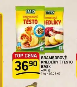Flop BRAMBOROVÉ KNEDLÍKY | TĚSTO BASK nabídka