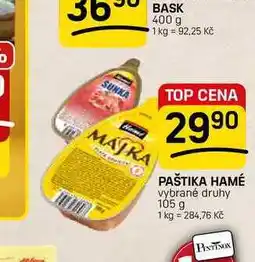 Flop PAŠTIKA HAMÉ vybrané druhy nabídka