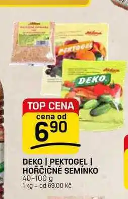 Flop DEKO I PEKTOGEL | HOŘČIČNÉ SEMÍNKO nabídka