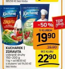 Flop KUCHAREK ZDRAVITA vybrané druhy nabídka