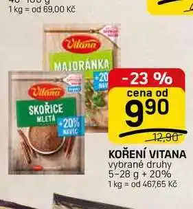 Flop KOŘENÍ VITANA vybrané druhy nabídka