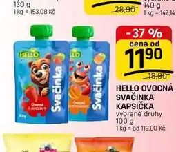 Flop HELLO OVOCNÁ SVAČINKA KAPSIČKA vybrané druhy nabídka