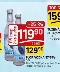 Flop FLOP VODKA 37,5% nabídka