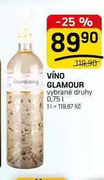 Flop VÍNO GLAMOUR vybrané druhy nabídka