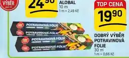 Flop DOBRÝ VÝBĚR POTRAVINOVÁ FOLIE 30 m nabídka