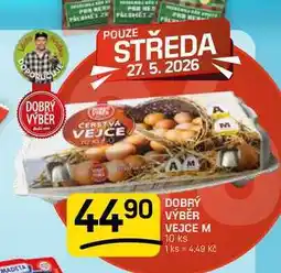 Flop DOBRÝ VÝBĚR VEJCE M 10 ks nabídka