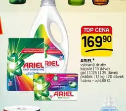 Flop ARIEL* vybrané druhy kapsle 19 dávek nabídka