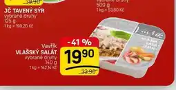 Flop VLAŠSKÝ SALÁT vybrané druhy nabídka