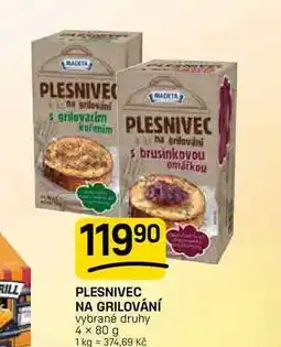 Flop PLESNIVEC NA GRILOVÁNÍ vybrané druhy nabídka