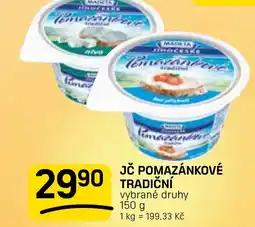 Flop Madeta Jihočeské Tradiční pomazánkové nabídka