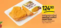 Flop Vodňanská drůbež smažený kuřecí prsní řízek nabídka