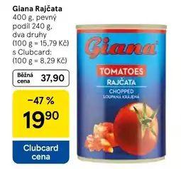 Tesco Giana Rajčata nabídka