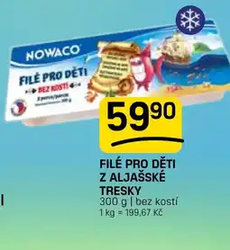 Flop Filé pro děti z aljašské tresky nabídka