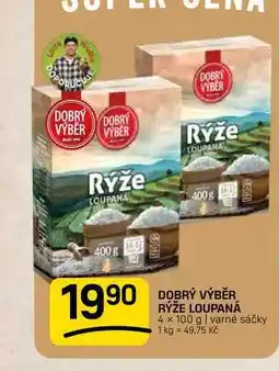 Flop Dobrý výběr rýže loupaná nabídka
