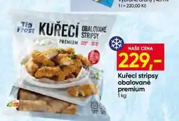 Hruška Tip Frost Kuřecí stripsy obalované premium nabídka