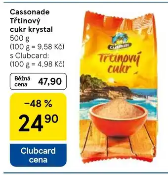 Tesco Cassonade Třtinový cukr krystal nabídka