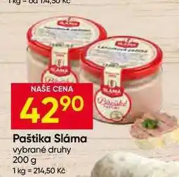 Hruška Paštika Sláma vybrané druhy nabídka