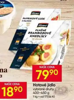 Hruška Hamé Hotové jídlo vybrané druhy nabídka