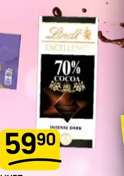 Flop Lindt excellence 70% nabídka