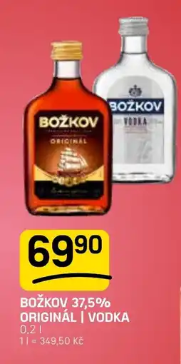 Flop Božkov 37,5% originál | vodka nabídka