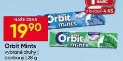 Hruška Orbit mints nabídka