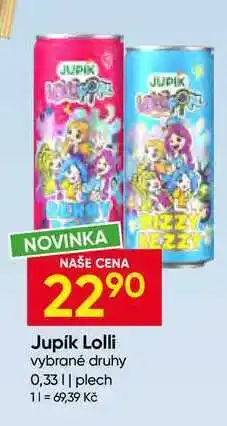 Hruška Jupík Lolli vybrané druhy nabídka