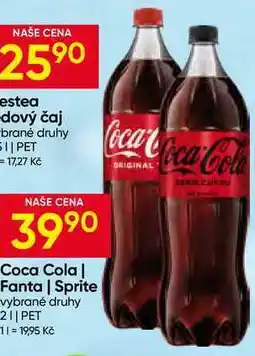 Hruška Coca-Cola nabídka