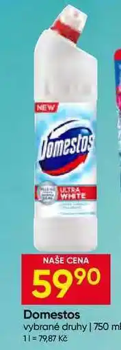 Hruška Domestos vybrané druhy nabídka
