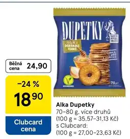 Tesco Alka Dupetky nabídka