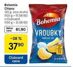 Tesco Bohemia Chipsy nabídka
